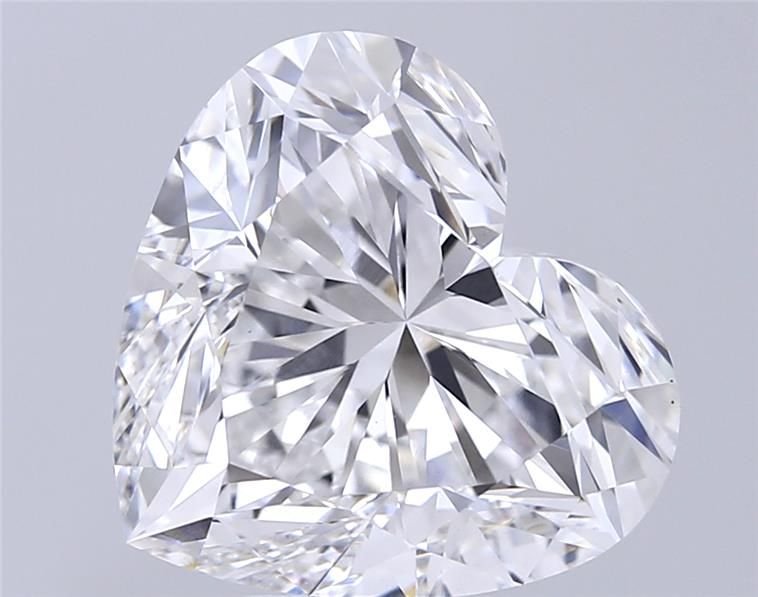 8.07ct E VS1 Rare Carat Ideal Cut Heart Lab Grown Diamond