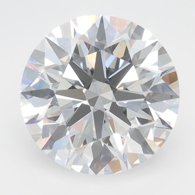 2.45ct D VVS2 Rare Carat Ideal Cut Round Lab Grown Diamond