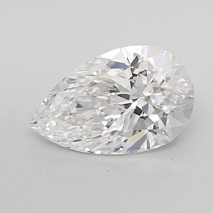 1.28ct D VVS1 Rare Carat Ideal Cut Pear Lab Grown Diamond