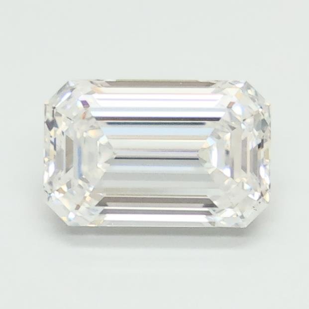 1.13ct D VVS2 Rare Carat Ideal Cut Emerald Lab Grown Diamond