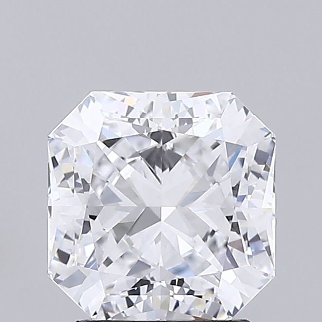 2.07ct D VVS1 Rare Carat Ideal Cut Radiant Lab Grown Diamond