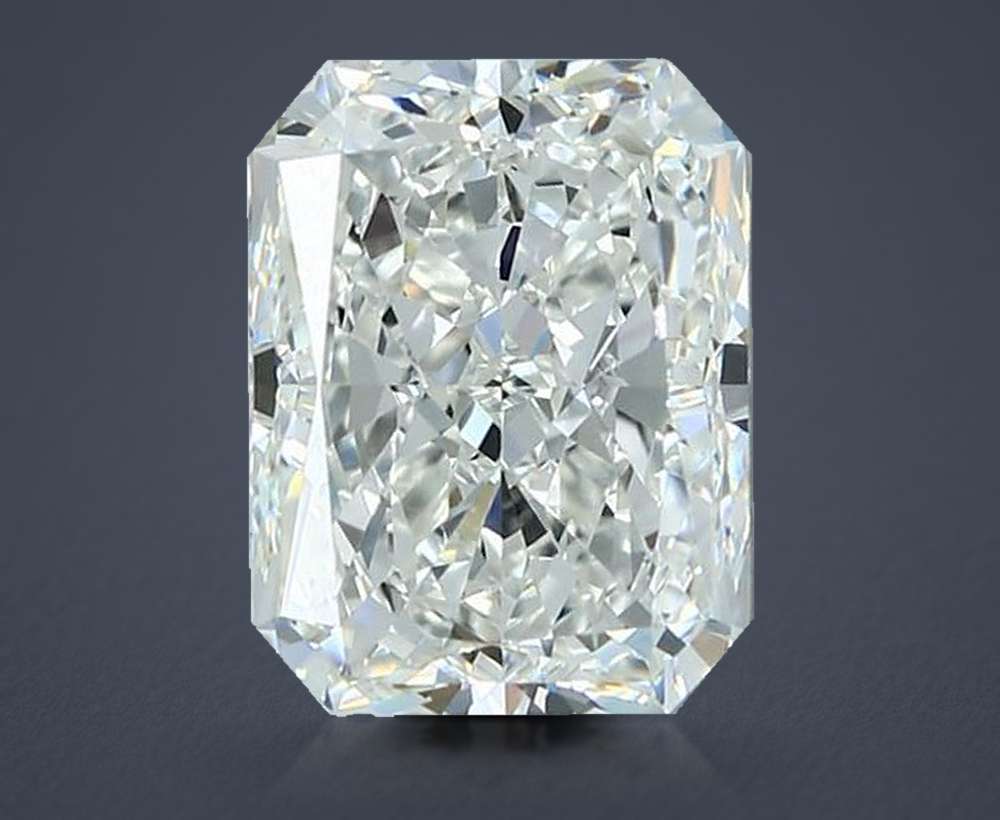4.02 Carat Radiant Natural Diamond