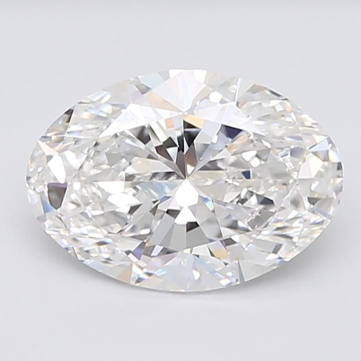 6.54 Carat Oval Lab Diamond