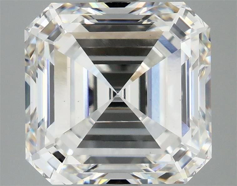 4.22ct F VS1 Excellent Cut Asscher Lab Grown Diamond