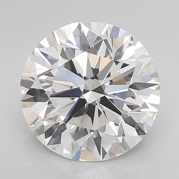 3.50ct F IF Rare Carat Ideal Cut Round Lab Grown Diamond