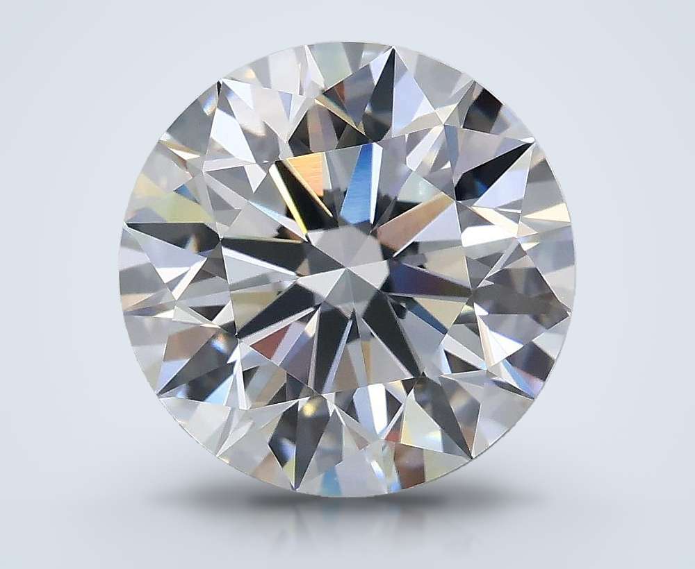 3.44 Carat Round Lab Diamond