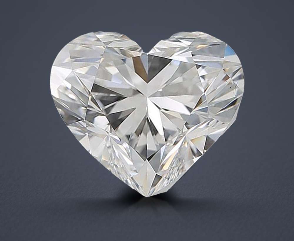 3.21 Carat Heart Natural Diamond