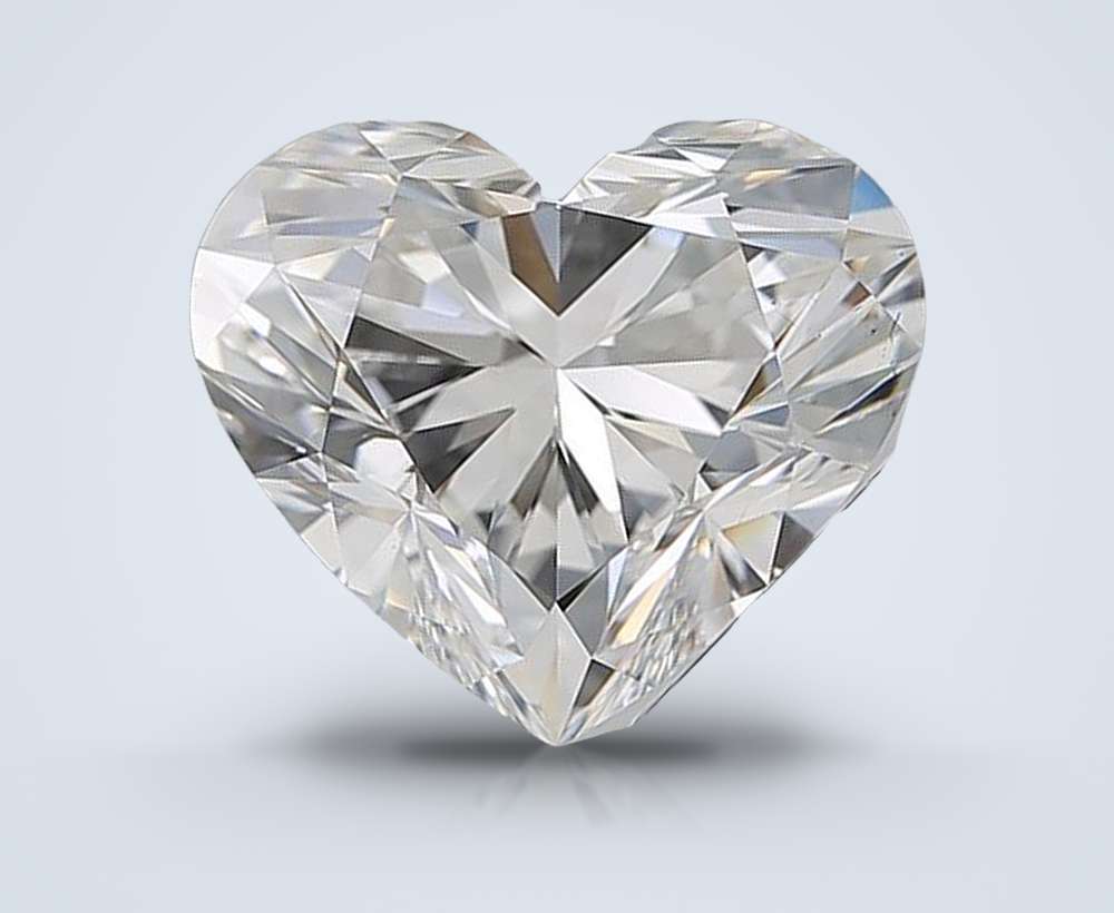 3.21 Carat Heart Natural Diamond