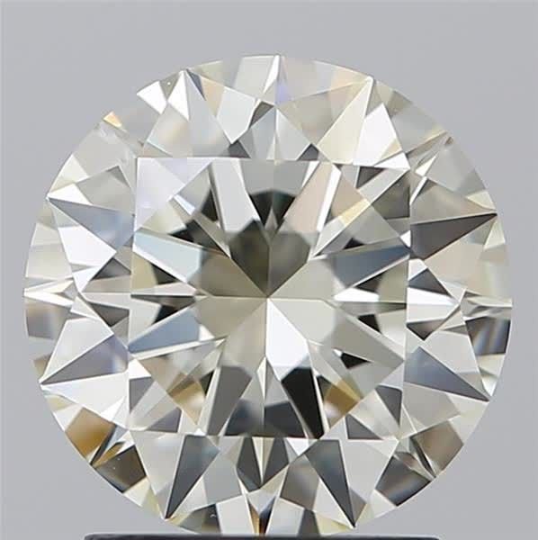 2.07ct K VVS2 Excellent Cut Round Diamond