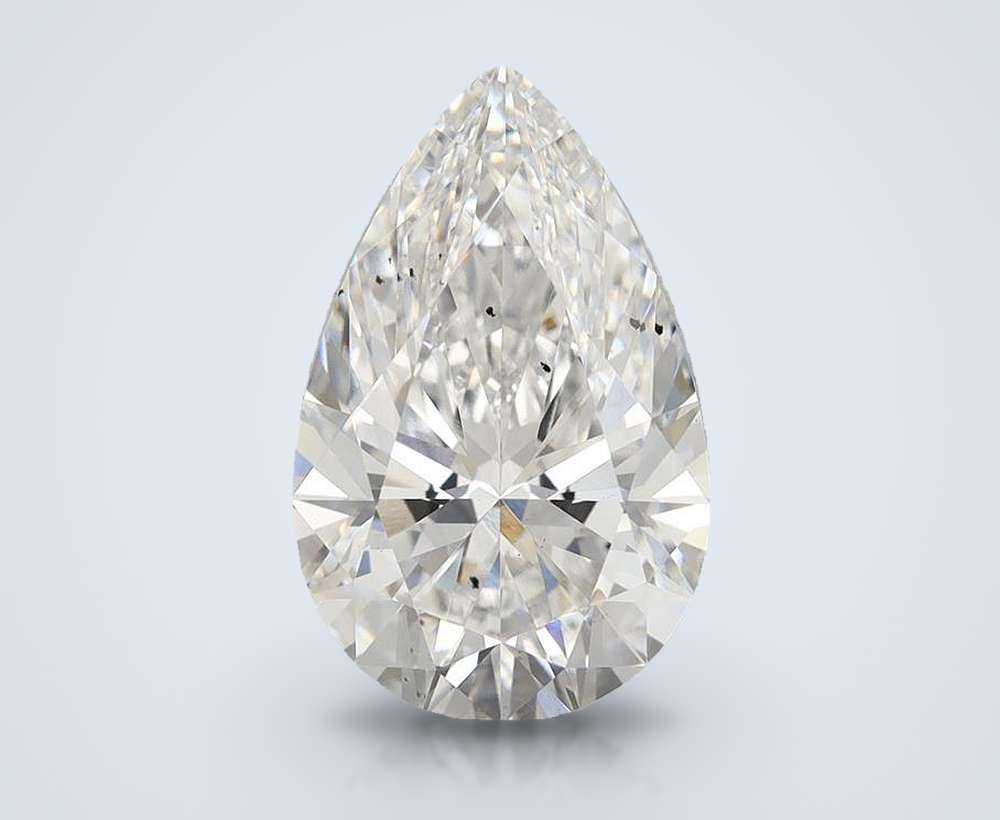 5.51 Carat Pear Lab Diamond