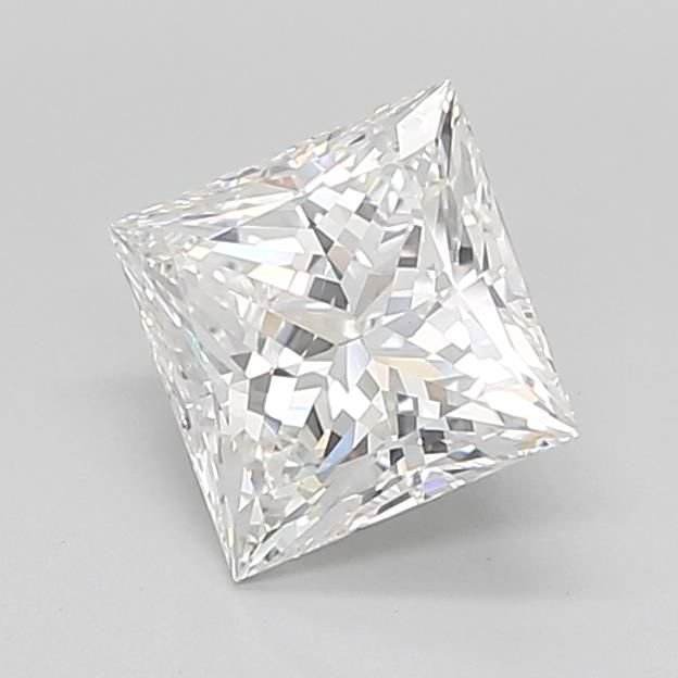 2.02ct E VVS2 Rare Carat Ideal Cut Princess Lab Grown Diamond