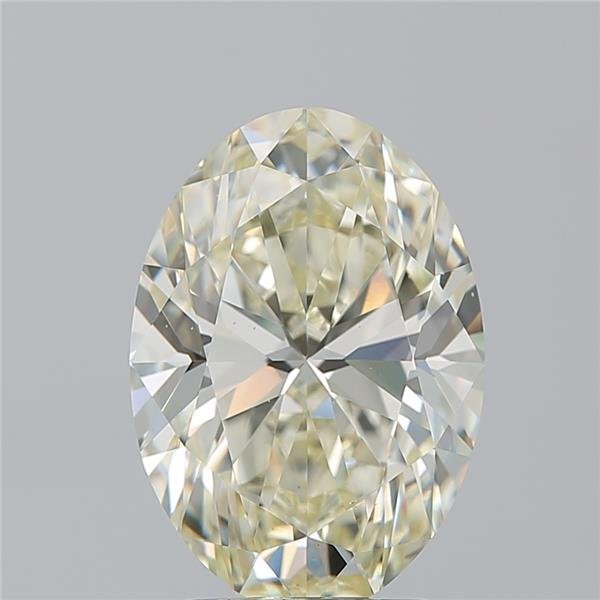 3.10ct K VS2 Rare Carat Ideal Cut Oval Diamond