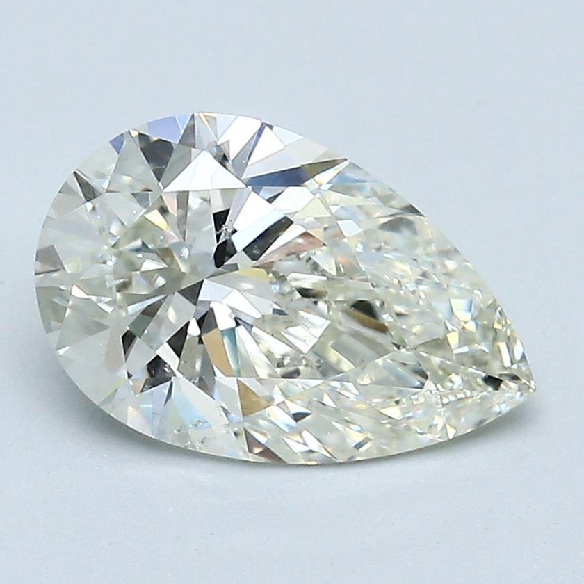 2.05ct K SI2 Excellent Cut Pear Diamond