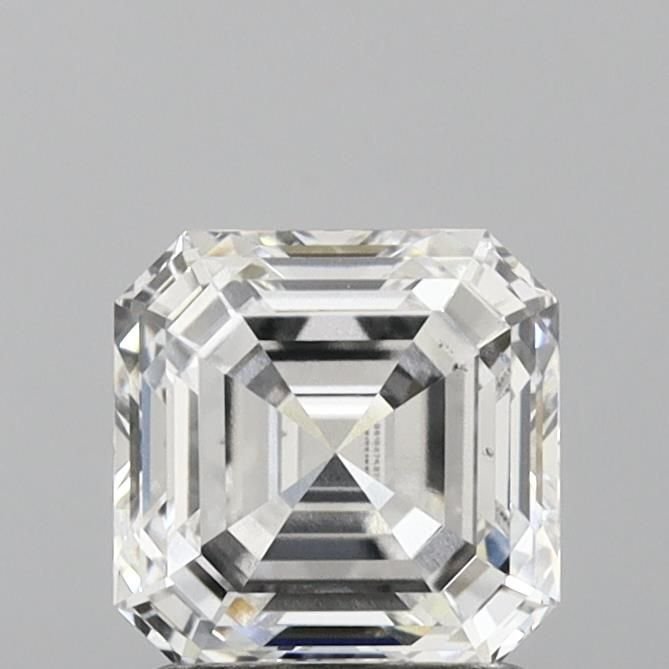 1.51ct D VS2 Rare Carat Ideal Cut Asscher Lab Grown Diamond