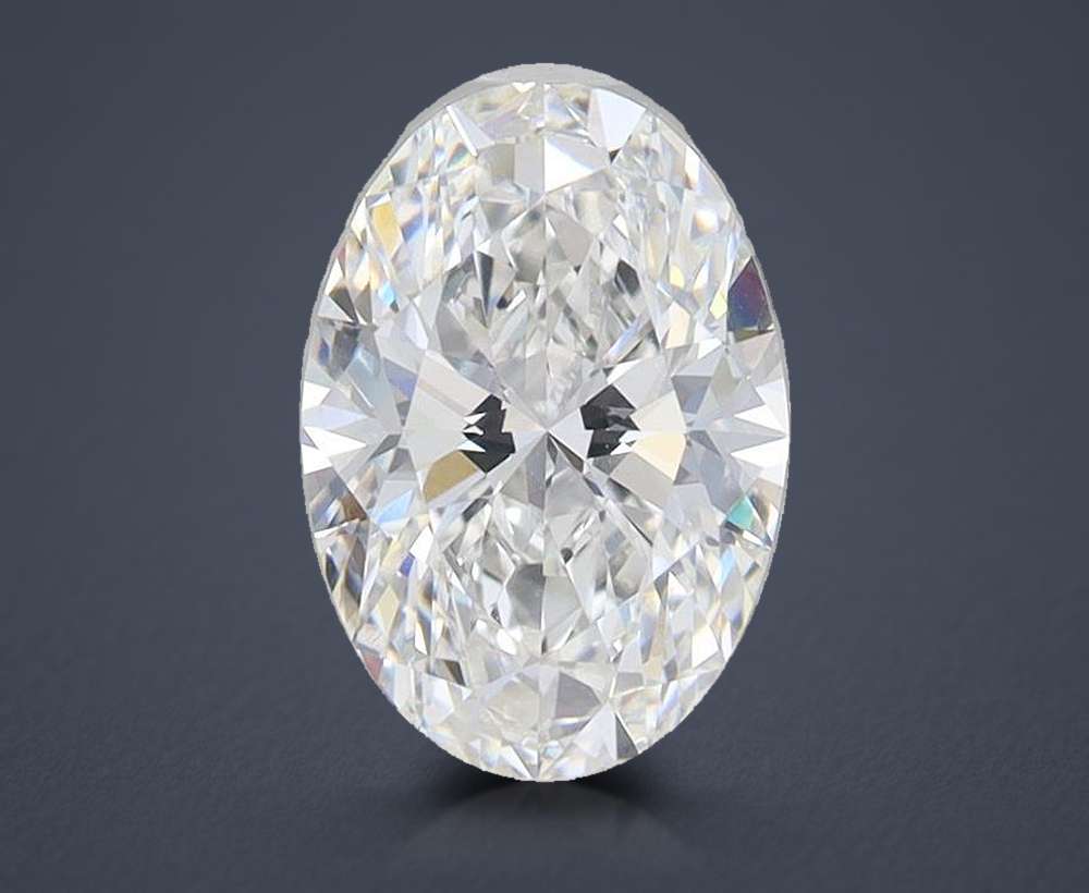1.76 Carat Oval Lab Diamond