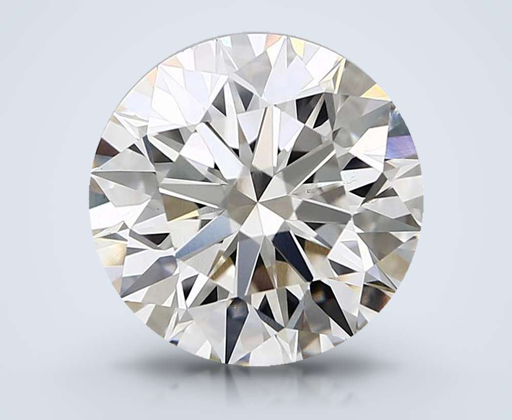 4.83 Carat Round Lab Diamond