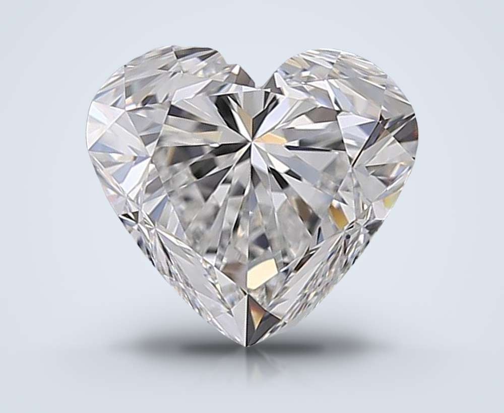 1.70 Carat Heart Natural Diamond