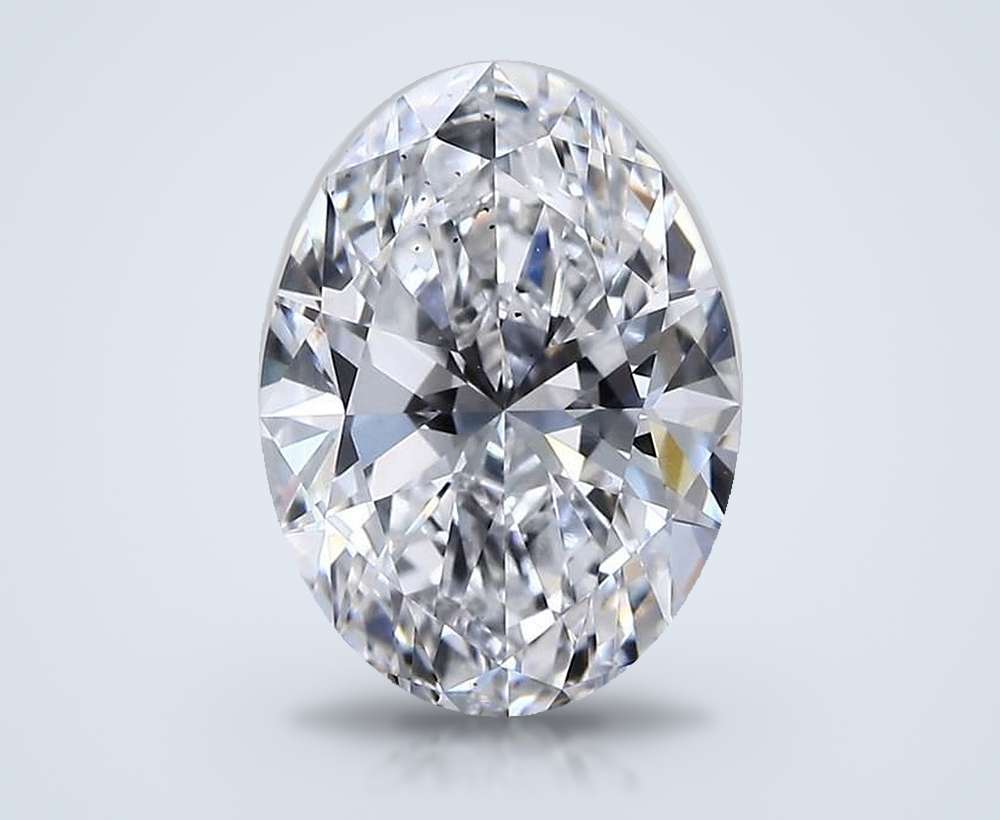 3.51 Carat Oval Lab Diamond