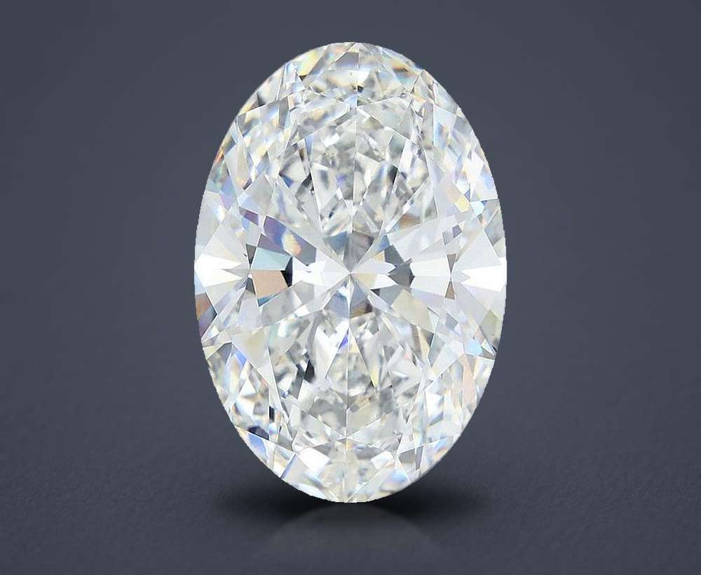 14.07 Carat Oval Lab Diamond