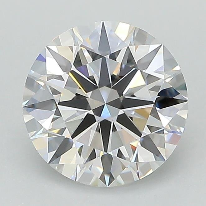 1.59ct D VVS2 Rare Carat Ideal Cut Round Lab Grown Diamond