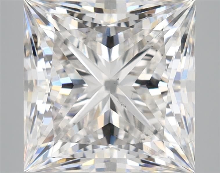 5.50ct F VS2 Rare Carat Ideal Cut Princess Lab Grown Diamond