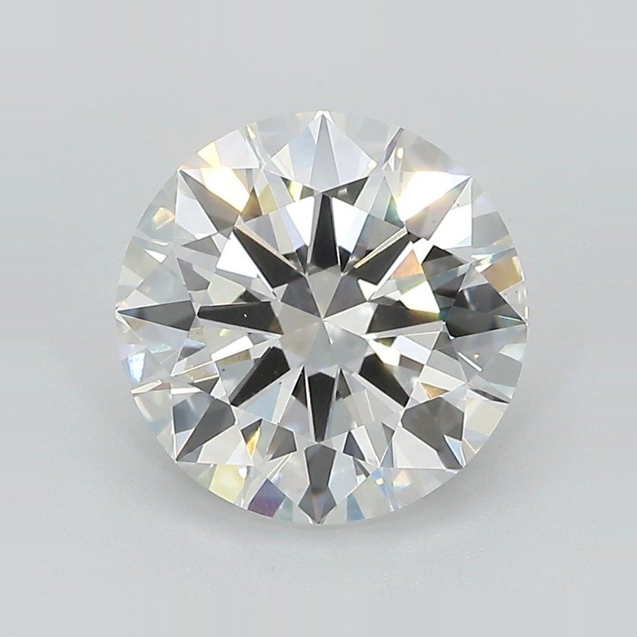 3.32ct F VS2 Excellent Cut Round Lab Grown Diamond