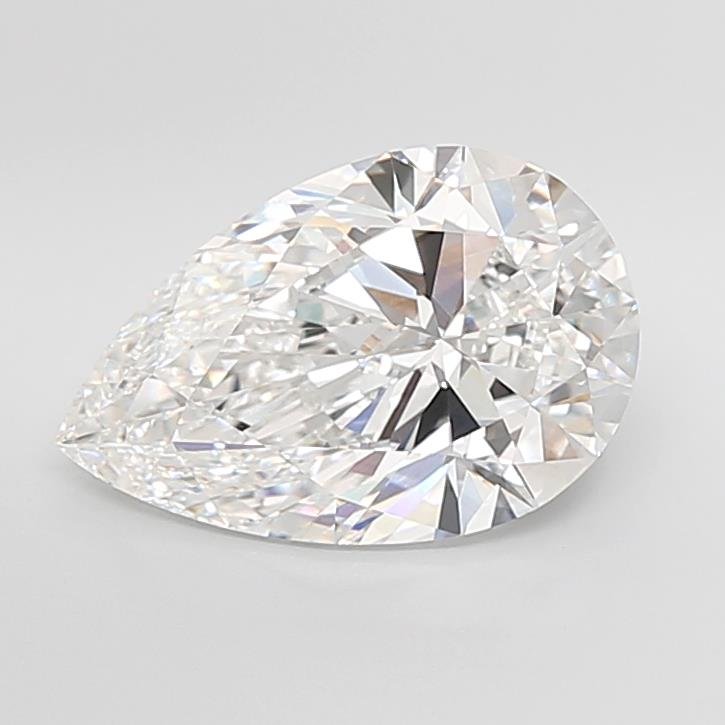 8.04 Carat Pear Lab Diamond