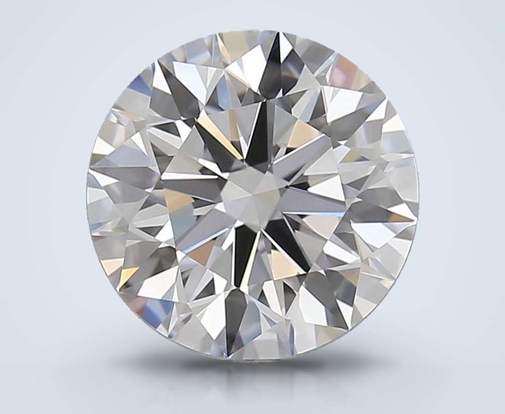 3.21 Carat Round Lab Diamond