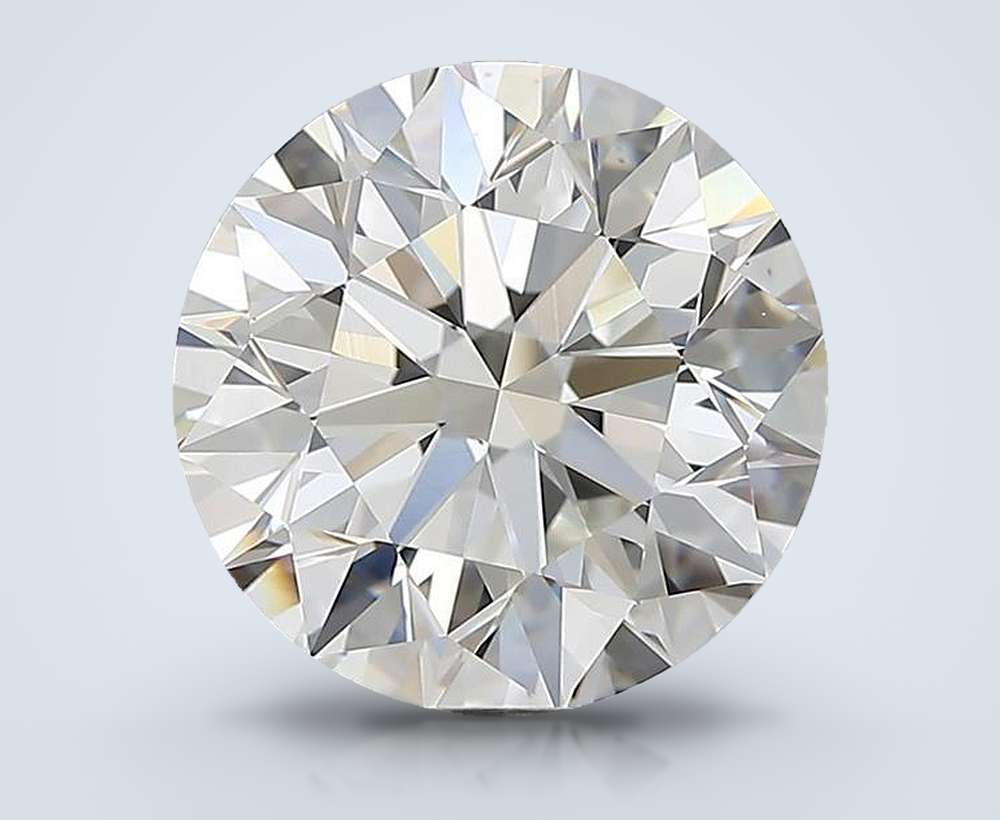 3.50 Carat Round Natural Diamond