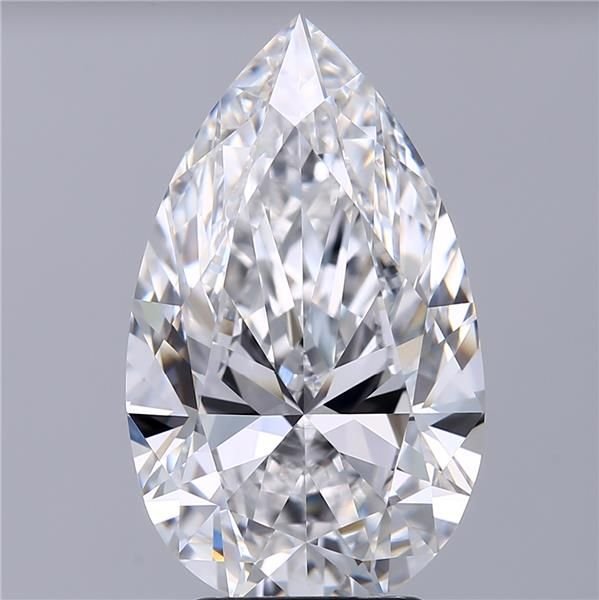 3.65 Carat Pear Lab Diamond