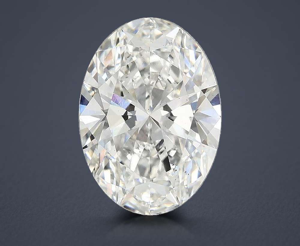 3.74 Carat Oval Lab Diamond