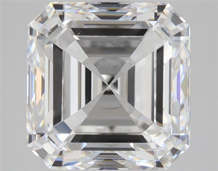 2.50ct E VS1 Very Good Cut Asscher Diamond