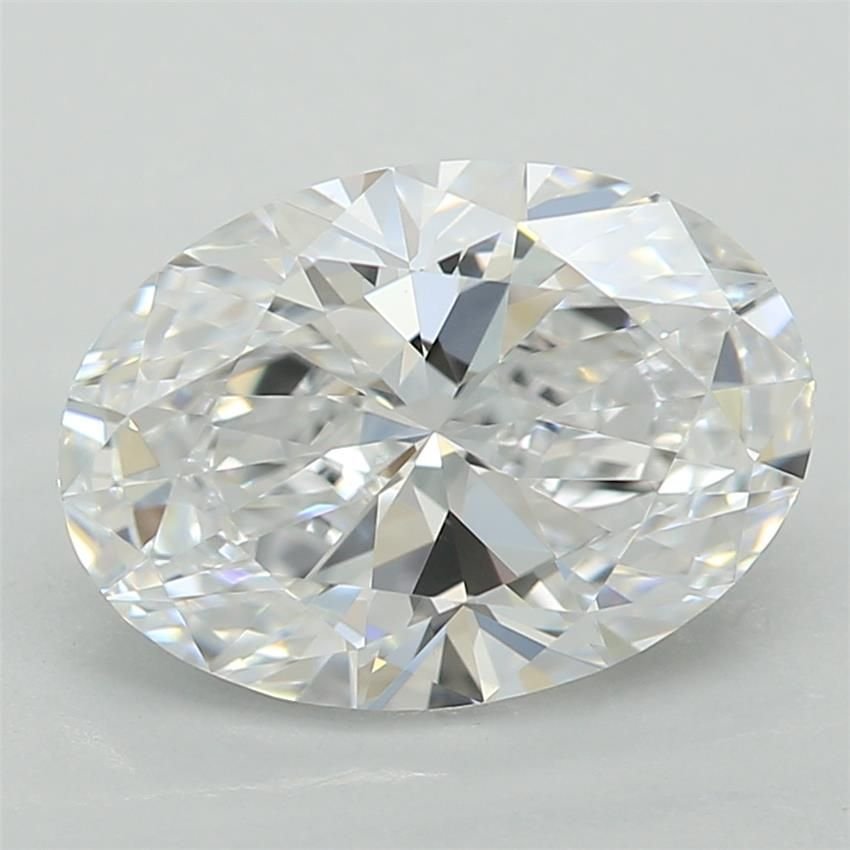 1.37ct D VVS2 Rare Carat Ideal Cut Oval Lab Grown Diamond