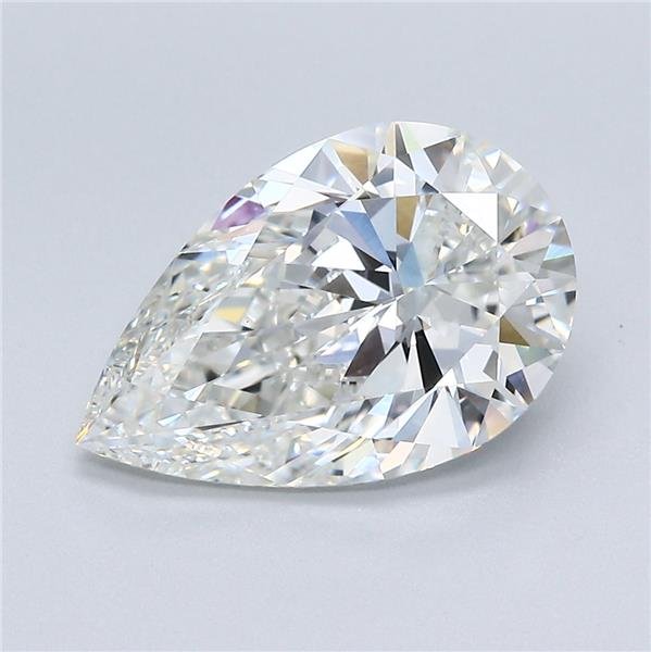 3.51ct G VS1 Rare Carat Ideal Cut Pear Lab Grown Diamond