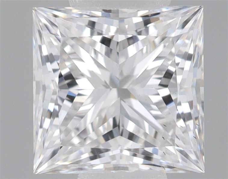 0.94ct E VS2 Rare Carat Ideal Cut Princess Lab Grown Diamond