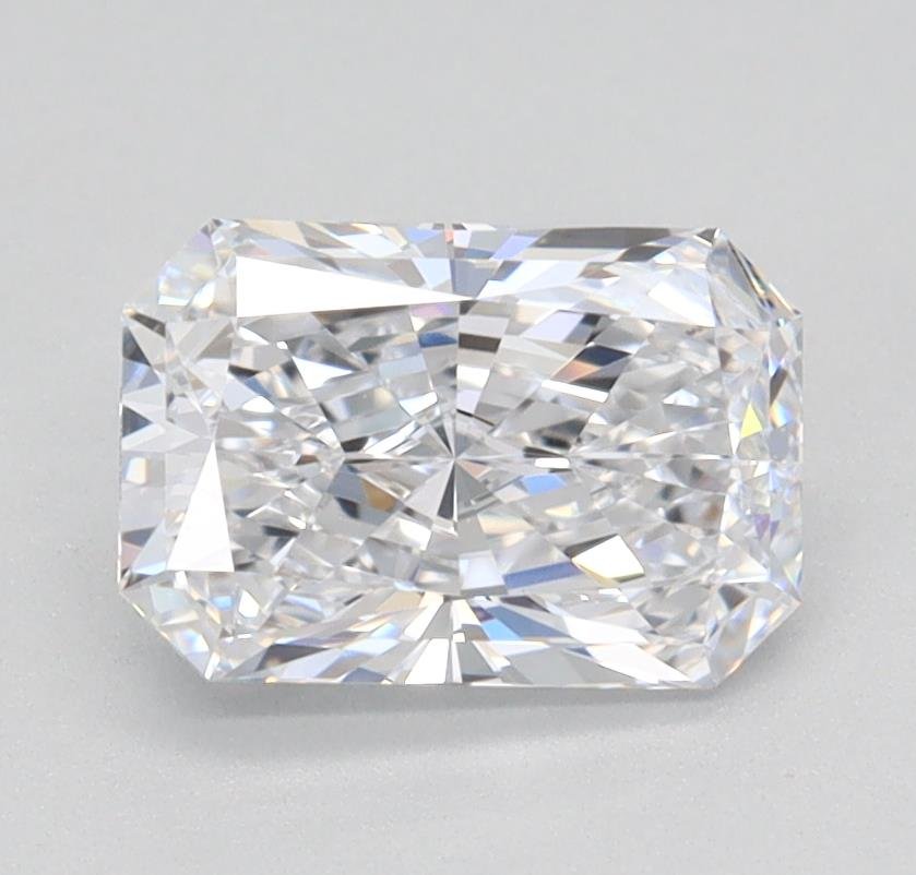 1.01ct D VVS2 Rare Carat Ideal Cut Radiant Lab Grown Diamond