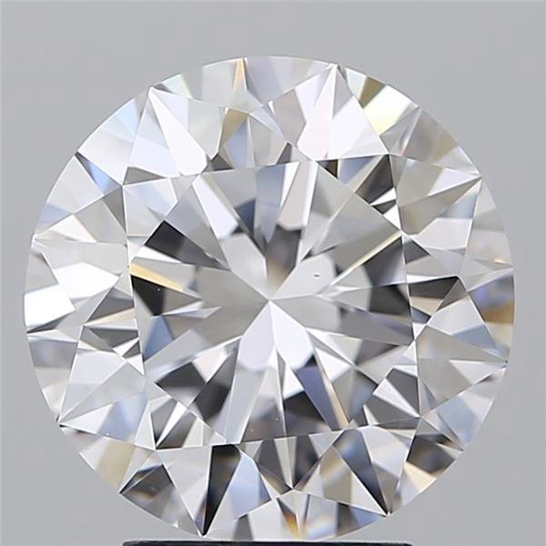 4.01ct D VS1 Rare Carat Ideal Cut Round Diamond