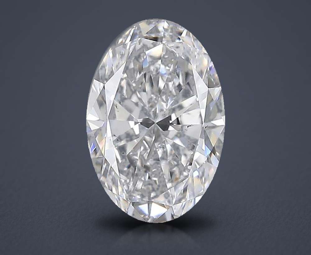 0.79 Carat Oval Lab Diamond