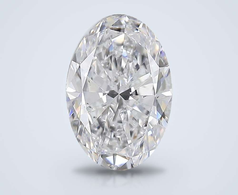 0.79 Carat Oval Lab Diamond