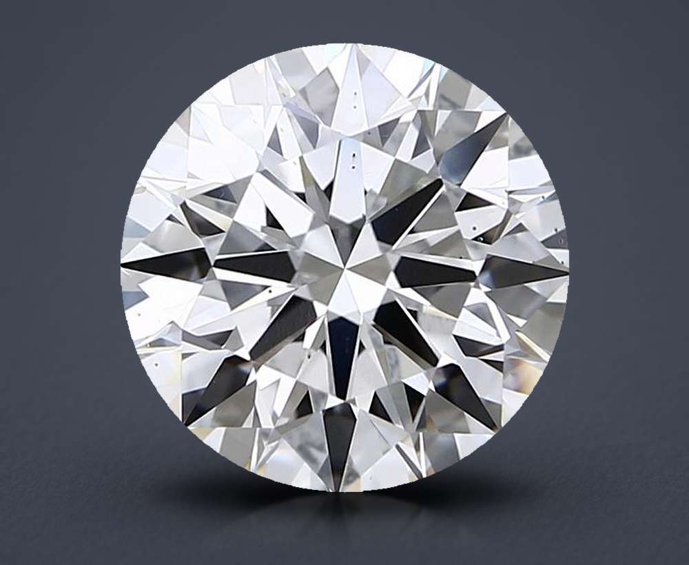 4.70 Carat Round Lab Diamond
