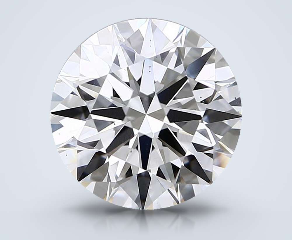 4.70 Carat Round Lab Diamond