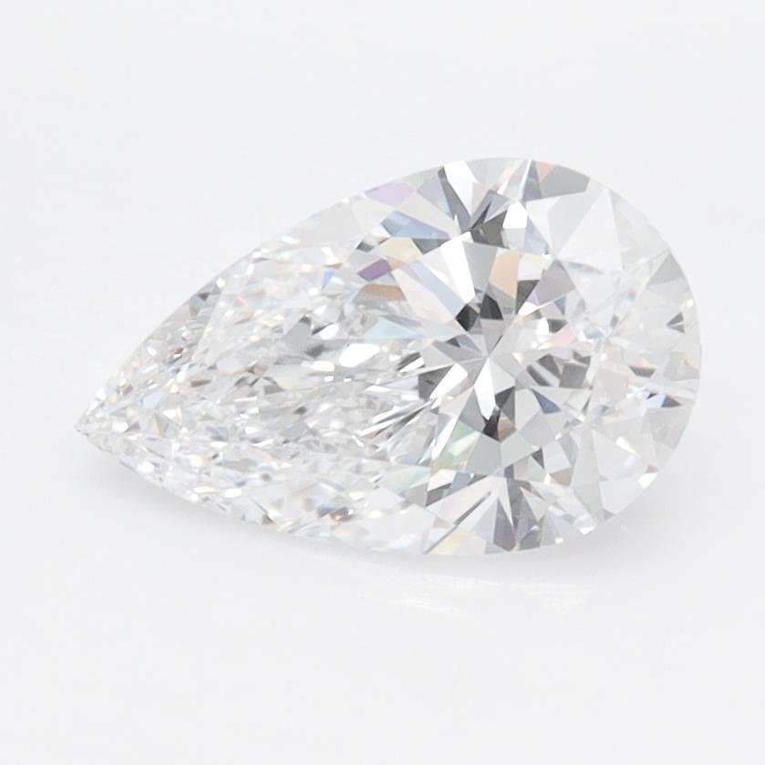 1.21ct D VVS1 Rare Carat Ideal Cut Pear Lab Grown Diamond