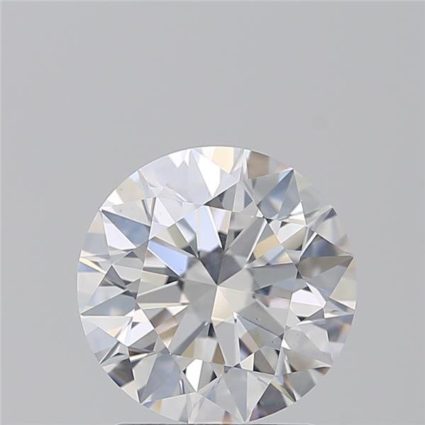 2.12ct D SI1 Rare Carat Ideal Cut Round Diamond