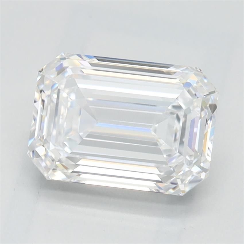 1.58ct D VVS1 Rare Carat Ideal Cut Emerald Lab Grown Diamond