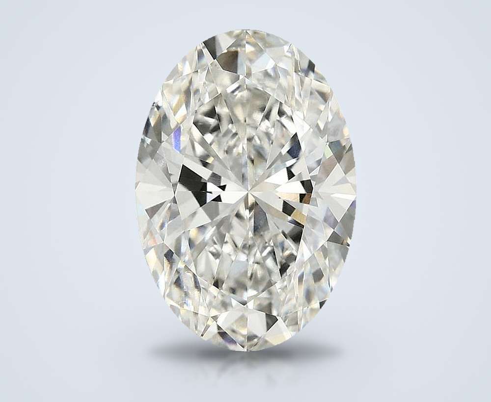 4.02 Carat Oval Lab Diamond