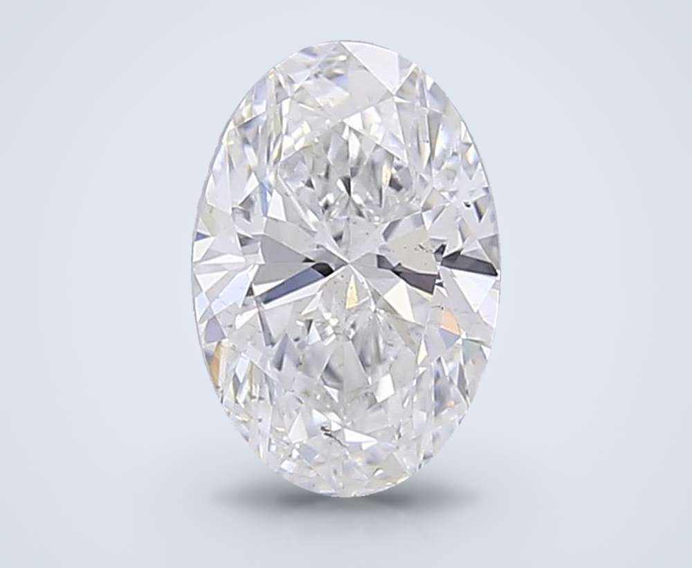 0.73 Carat Oval Lab Diamond