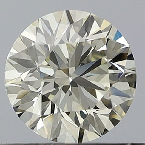 0.60ct K VVS2 Rare Carat Ideal Cut Round Diamond