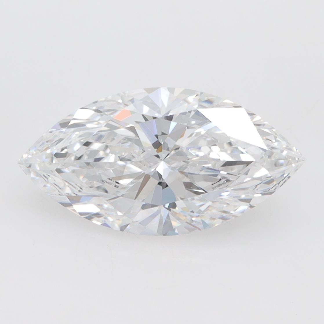 1.52ct E VVS1 Rare Carat Ideal Cut Marquise Lab Grown Diamond