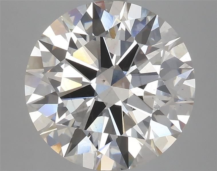 4.06ct H VS2 Rare Carat Ideal Cut Round Lab Grown Diamond