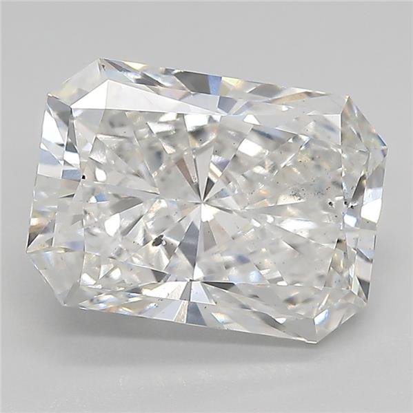 3.45ct G SI1 Rare Carat Ideal Cut Radiant Lab Grown Diamond